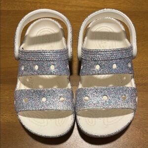 Sparkly Kids CROC Sandals